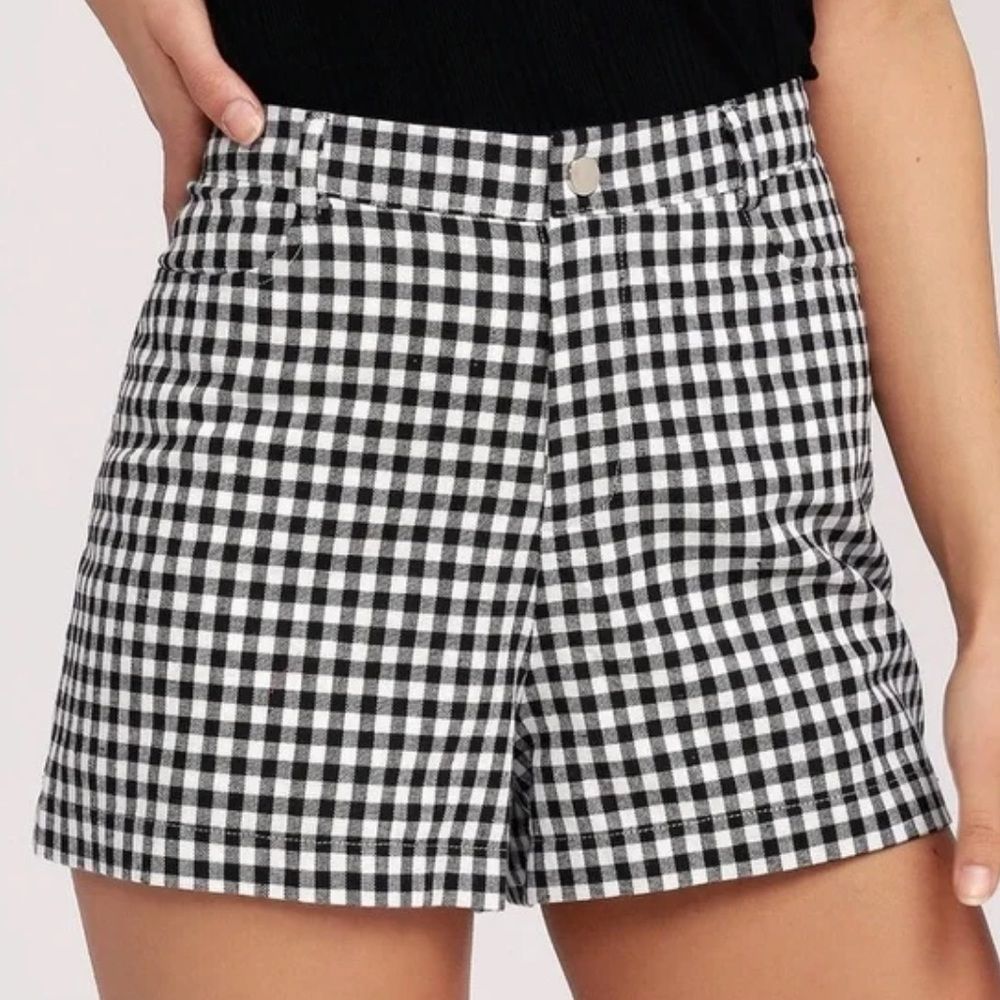 Lulus Gingham Shorts